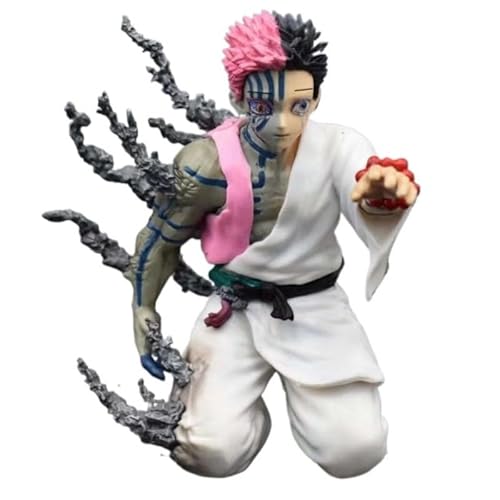 REOZIGN AKAZA Figur, Kniestütze Resent Akaza Action-Figuren, 17 cm, handgefertigte Modelle, das Spiel, Anime-Kollektion, Geschenk von REOZIGN