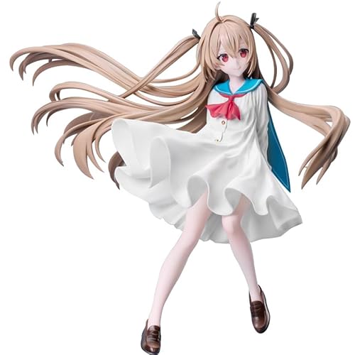 REOZIGN ATRI-Figur, weißes Kleid, stehend, Actionfigur ATRI, 20 cm, handgefertigt aus PVC, Statuenmodell, Sammlergeschenk von REOZIGN