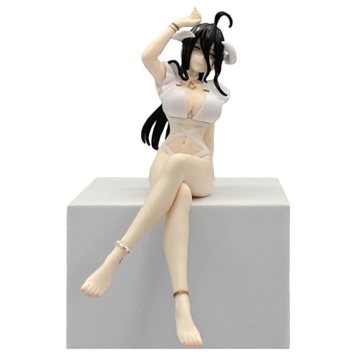 REOZIGN Albedo-Badeanzug, Weiß, sitzend, Anime, Figuren, 17 cm, aus PVC, handgefertigt, Kollektion, für Anime-Fans, Geschenke REOZIGN Albedo-Badeanzug, Weiß, sitzend, Anime, Figuren, 17 cm, aus PVC, handgefertigt, Kollektion, für Anime-Fans, Geschenke von REOZIGN