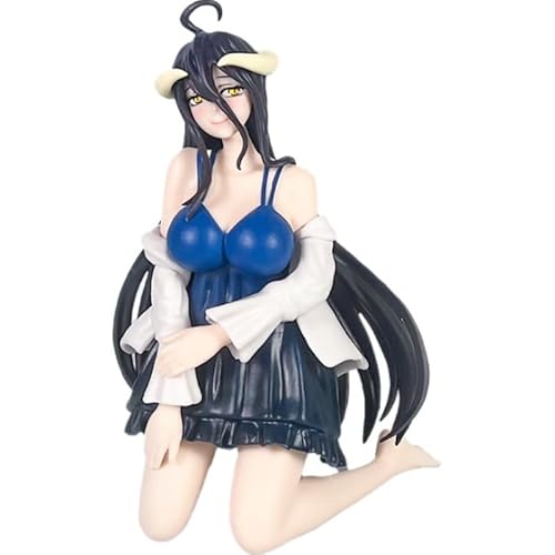 REOZIGN Albedo-Figur, Badeanzug, knielang, Actionfiguren, 15 cm, aus PVC, Cosplay, Handwerk, für Anime-Fans, Geschenk von REOZIGN