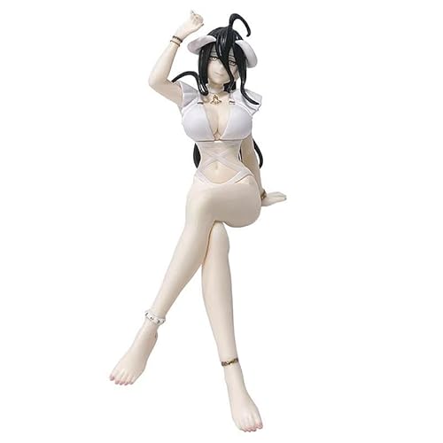REOZIGN Albedo-Figur, Simance Badeanzug, Weiß, sitzend, Anime-Figuren, Albedo, 16 cm, PVC, Handwerk, Ornament, Geschenk REOZIGN Albedo-Figur, Simance Badeanzug, Weiß, sitzend, Anime-Figuren, Albedo, 16 cm, PVC, Handwerk, Ornament, Geschenk von REOZIGN