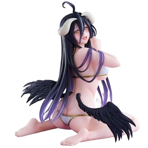 REOZIGN Albedo-Figur, sitzender Badeanzug, Actionfigur, 12 cm, Anime-Spielzeug, Statuenmodell, Bürohandwerk, Dekoration, Geschenke REOZIGN Albedo-Figur, sitzender Badeanzug, Actionfigur, 12 cm, Anime-Spielzeug, Statuenmodell, Bürohandwerk, Dekoration, Geschenke von REOZIGN