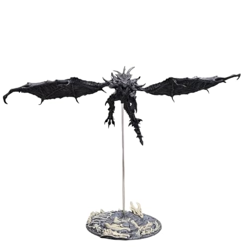REOZIGN Alduin Figur, Spread Wings Alduin Action-Figuren, 25 cm, Anime-Kollektion, Dekor, Statuenmodell von REOZIGN