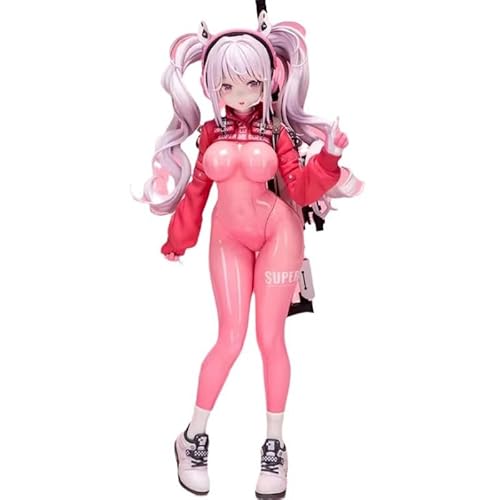 REOZIGN Alice-Figur, doppelter Pferdeschwanz, Schulterpistole, Anime-Figur, Alice Nikke, 25 cm, PVC-Modell, handgefertigter Charakter, Geschenk von REOZIGN