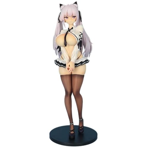 REOZIGN Alvena Figur, Hellrosa, stehend, 26 cm, PVC, Figur, Cosplay, Sammlermodell, Handwerk, Geschenk für Anime-Fans von REOZIGN