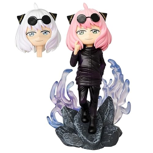 REOZIGN Anya Figur, Ersatz Gesicht Anya Forger Anime Figuren 18 cm Anime-Spiel Statuenmodell für Büro REOZIGN Anya Figur, Ersatz Gesicht Anya Forger Anime Figuren 18 cm Anime-Spiel Statuenmodell für Büro von REOZIGN