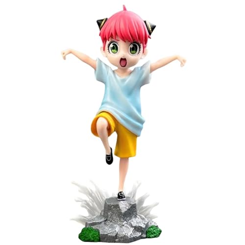 REOZIGN Anya-Figur, Version Q, kurzes Haar, Anya Forger, Anime-Figur, 20 cm, PVC, Actionfigur, Dekoration, Geschenke REOZIGN Anya-Figur, Version Q, kurzes Haar, Anya Forger, Anime-Figur, 20 cm, PVC, Actionfigur, Dekoration, Geschenke von REOZIGN