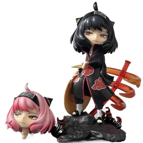 REOZIGN Anya Figur Ersatzkopf, Anya Forger Figur, 18 cm, aus PVC, handgefertigt, Cosplay, Sammlermodell, Geschenk für Anime-Fans REOZIGN Anya Figur Ersatzkopf, Anya Forger Figur, 18 cm, aus PVC, handgefertigt, Cosplay, Sammlermodell, Geschenk für Anime-Fans von REOZIGN