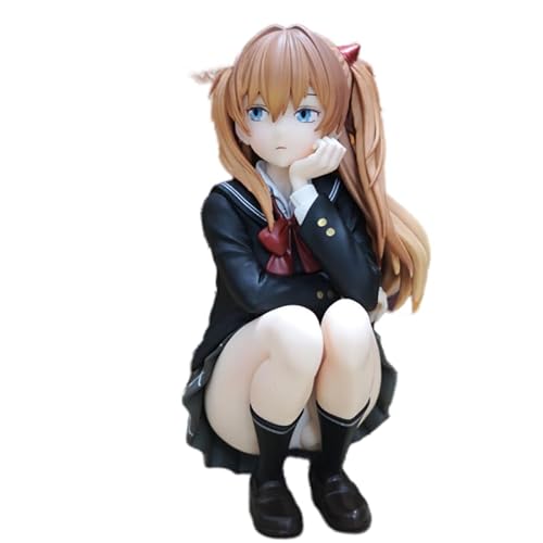 REOZIGN Asuka-Figur, Actionfigur Asuka Langley Soryu hockt, 15 cm, Figur aus PVC, handgefertigt, für Anime-Fans, Geschenke REOZIGN Asuka-Figur, Actionfigur Asuka Langley Soryu hockt, 15 cm, Figur aus PVC, handgefertigt, für Anime-Fans, Geschenke von REOZIGN