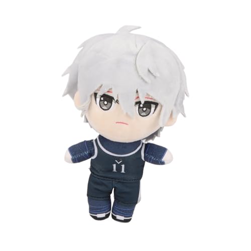 REOZIGN Bachira Meguru Plüschtier, Nagi Seishiro Mikage REO, Q-Version, 20 cm, aus PP-Baumwolle, Actionfigur, Dekoration, Geschenke (a) von REOZIGN