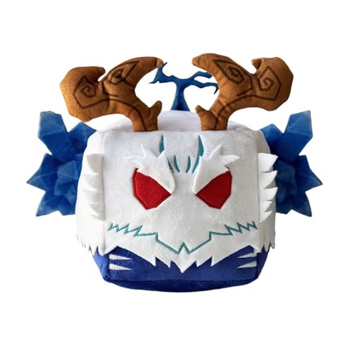 REOZIGN Blox Früchte kuschelisch plüsch, Blox Früchte kuschelisch plüsch 20 cm/7,9 Zoll handgefertigtes Manga Character Model Dekoration Handwerks Geschenk (Yeti) von REOZIGN