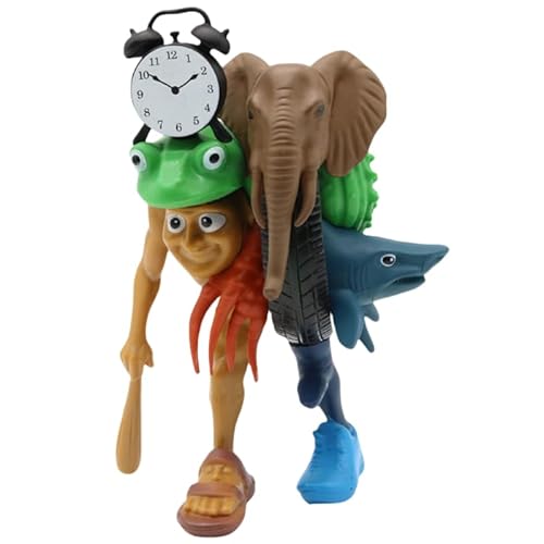 REOZIGN Bobrito Bondito, tralero tralala, lirili larlla Figur, animierte Figuren stehend, 16 cm, handgefertigt, PVC (a) von REOZIGN