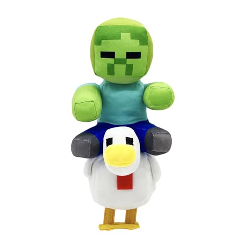 REOZIGN Chicken Jockey Plux, Huhn Jockey, kurz, aus Plüsch, Puppen, 32 cm, handgefertigt, für Anime-Fans, Geschenk von REOZIGN