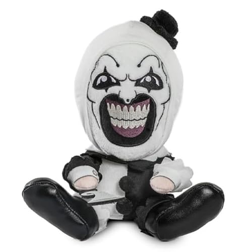 REOZIGN Clown Figur, erschreckende kurze Puppen aus Plüsch Clown zerstört die Seele, 26 cm, handgemachtes Spiel für Anime-Fans, Geschenk (c) von REOZIGN