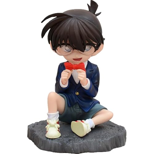 REOZIGN Conan Figur, sitzend Q Version Conan Edogawa Action-Figuren, 12 cm, PVC, Figurenmodell, Statue, Sammlerstück, Handicrafts Geschenk REOZIGN Conan Figur, sitzend Q Version Conan Edogawa Action-Figuren, 12 cm, PVC, Figurenmodell, Statue, Sammlerstück, Handicrafts Geschenk von REOZIGN