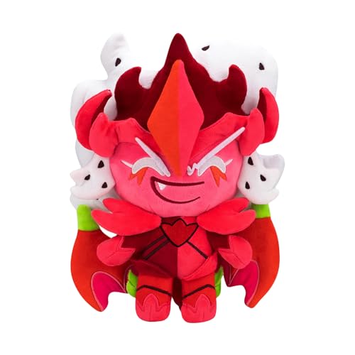 REOZIGN Cookie Run Shadow Plush, Milchkeks, 25 cm, Handgefertigt, PVC, Cartoon -Charakter, Manga, Dekoration, Handwerksgeschenk (a) von REOZIGN