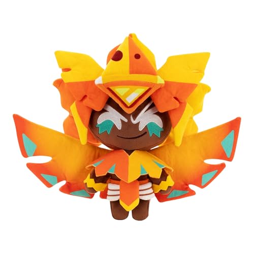 REOZIGN Cookie Run Shadow Plush, Milchkeks, 25 cm, Handgefertigt, PVC, Cartoon -Charakter, Manga, Dekoration, Handwerksgeschenk (b) von REOZIGN