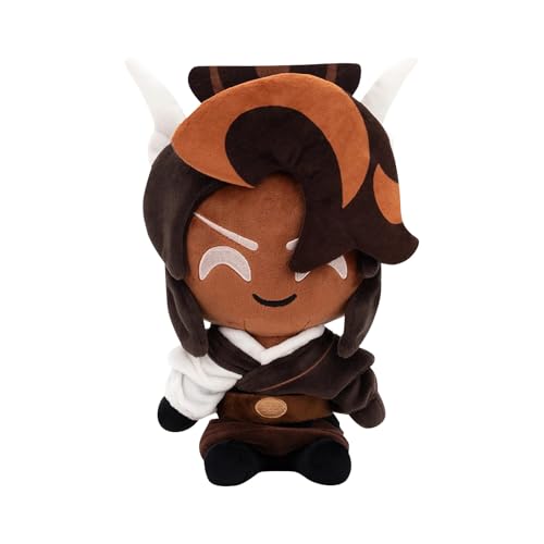 REOZIGN Cookie Run Shadow Plush, Milchkeks, 25 cm, Handgefertigt, PVC, Cartoon -Charakter, Manga, Dekoration, Handwerksgeschenk (c) von REOZIGN