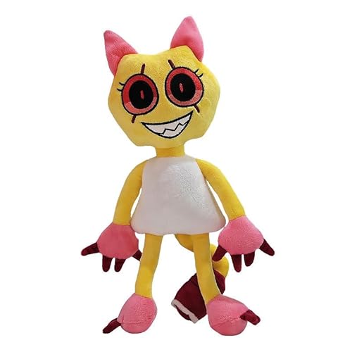 REOZIGN DANDY'S World Plüschtier, Sonnenblume, quadratisches Gesicht, 25 cm, Baumwolle, PP, handgefertigt, Anime-Figur, Dekoration, Geschenke (5) von REOZIGN