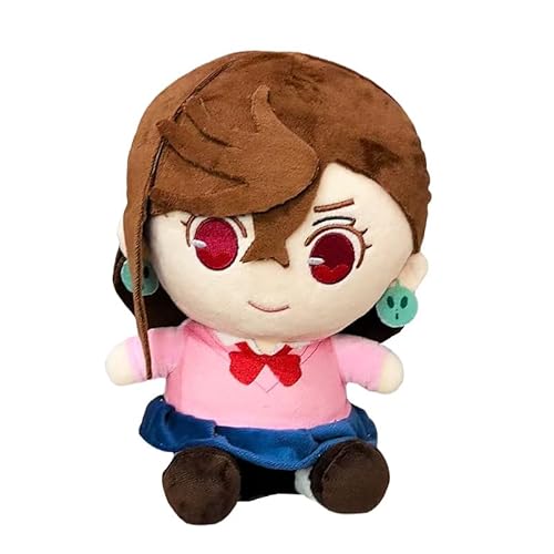 REOZIGN Dandadan Plüschtier, süße kleine Glückskatze, 25 cm, handgefertigt, aus PP-Baumwolle, Spielfigur, Dekoration, Geschenk zum Basteln (d) von REOZIGN