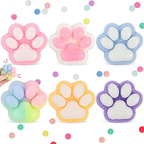 REOZIGN Dekompression Silikonfigur, Zufällig Verwüstete Katzenkrallen Dekompression Silikonspielzeug 5,5 cm/2,17 Zoll Handgemachte Statue -Modelldekoration Geschenk von REOZIGN