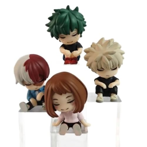 REOZIGN Deku, Todoroki Shoto, Bakugo Katsuki Figur, Q Version Animierte Figuren 6 cm / 2,4 Zoll Handspielfigurenmodell Dekoration Handwerk (b) von REOZIGN