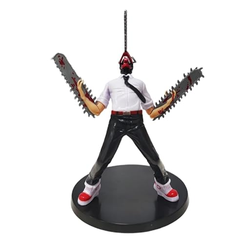 REOZIGN Denji, Pochita Figur, Fighting Action Figuren, 17 cm, Cosplay, PVC, Sammlermodell für Anime-Fans, Geschenke (a) von REOZIGN