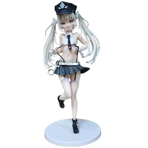 REOZIGN Eir-Figur, Engel der stehenden Polizei, Anime Eir, 20 cm, handgefertigt, PVC, Cartoon-Videospiel, Dekoration, Geschenk zum Basteln von REOZIGN
