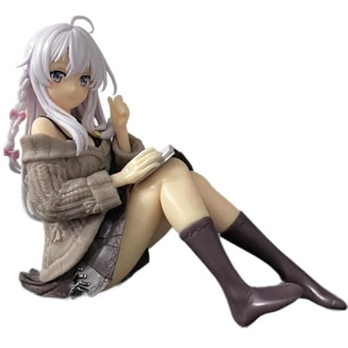 REOZIGN Elaina Figur, Reading Sitting Elaina Action-Figuren, 18 cm, PVC, Character Modell, Sammlerstück, Handicrafts für Anime-Fans, Geschenk REOZIGN Elaina Figur, Reading Sitting Elaina Action-Figuren, 18 cm, PVC, Character Modell, Sammlerstück, Handicrafts für Anime-Fans, Geschenk von REOZIGN