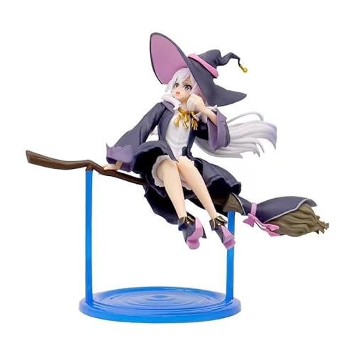 REOZIGN Elaina Figuren, Flying Witch auf einem Broomstick Elaina Anime Figur, 19 cm, handgefertigt, Figur, Sammlerstück, Geschenk REOZIGN Elaina Figuren, Flying Witch auf einem Broomstick Elaina Anime Figur, 19 cm, handgefertigt, Figur, Sammlerstück, Geschenk von REOZIGN