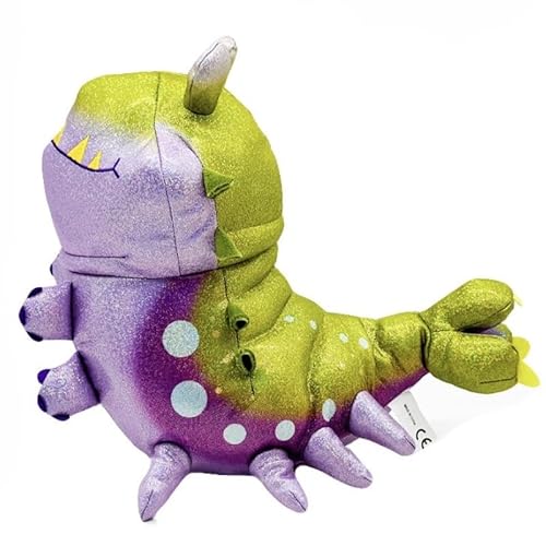 REOZIGN Elio Plüschtier, Insekt, Violett und Grün, 27 cm, handgefertigt, Spielmodell, Figur aus PP-Baumwolle, Sammlerdekoration, Geschenk REOZIGN Elio Plüschtier, Insekt, Violett und Grün, 27 cm, handgefertigt, Spielmodell, Figur aus PP-Baumwolle, Sammlerdekoration, Geschenk von REOZIGN