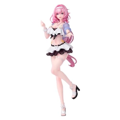 REOZIGN Elysia Figur, Badeanzug, Rosa, lang, Elysia Action-Figuren, 23 cm, PVC, Anime-Modell, handgefertigt von REOZIGN