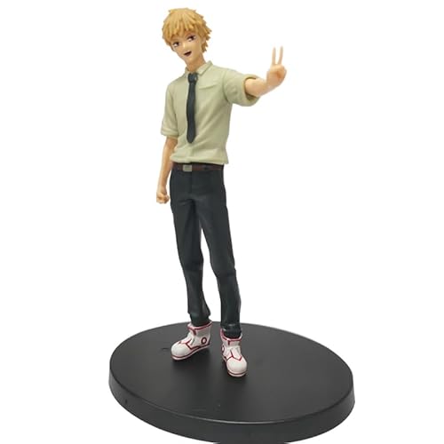 REOZIGN Figur Denji, Biye stehend, Denji-Figur, 15 cm, PVC, Dekoration, Sammlerstücke, Geschenke für Anime-Fans REOZIGN Figur Denji, Biye stehend, Denji-Figur, 15 cm, PVC, Dekoration, Sammlerstücke, Geschenke für Anime-Fans von REOZIGN