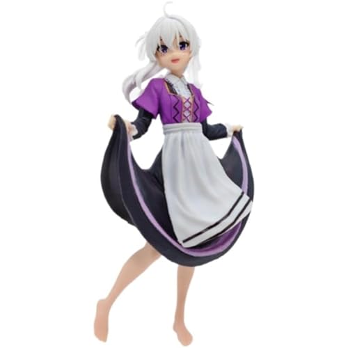REOZIGN Figur Elaina, stehende Tänzerin, Actionfigur 19 cm, PVC, Anime, Statuenmodell, Bürohandwerk, Dekoration, Geschenke von REOZIGN