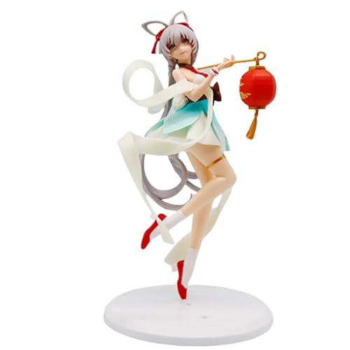 REOZIGN Figur Hatsune Luo Tianyi, Stehlaterne Chang'e Luo Tianyi Swan Ballett Hatsune Anime Figuren 22 cm Statuenmodell (b) von REOZIGN