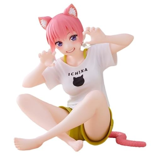REOZIGN Figur Ichika Nakano, Nino, Miku Nakano, Yotsuba, Itsuki, sitzende Anime-Figuren, 11 cm, Modell für Büro, Geschenke REOZIGN Figur Ichika Nakano, Nino, Miku Nakano, Yotsuba, Itsuki, sitzende Anime-Figuren, 11 cm, Modell für Büro, Geschenke von REOZIGN