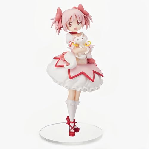 REOZIGN Figur Madoka Kaname, rosa Kleid, stehend, Actionfiguren Madoka Kaname, 18 cm, PVC, handgefertigte Figur, Geschenk REOZIGN Figur Madoka Kaname, rosa Kleid, stehend, Actionfiguren Madoka Kaname, 18 cm, PVC, handgefertigte Figur, Geschenk von REOZIGN