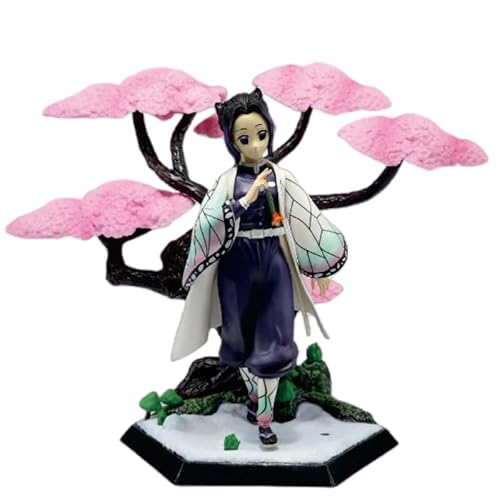 REOZIGN Figur Nezuko, Zen'itsu Agatsuma, Tanjirō Kamado, Shinobu Kocho, bewegliche Figuren, stehend, 19 cm, PVC, handgefertigt, Dekoration, Geschenke (a) von REOZIGN