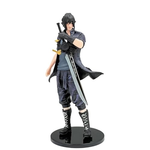 REOZIGN Figur Noctis, Kämpfer Noctis Lucis Caelum, Anime, 21 cm, handgefertigt, Spielstatue, Dekoration für Anime-Fans, Geschenk von REOZIGN