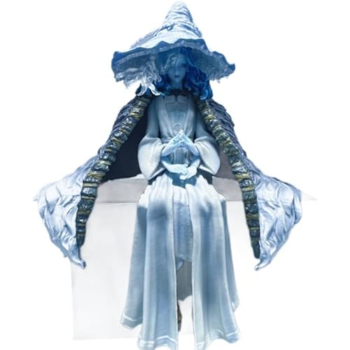 REOZIGN Figur Ranni, Magier Hut sitzend, Anime-Figuren, 22 cm, Cosplay, handgefertigt, aus PVC, Sammlerstück für Anime-Fans REOZIGN Figur Ranni, Magier Hut sitzend, Anime-Figuren, 22 cm, Cosplay, handgefertigt, aus PVC, Sammlerstück für Anime-Fans von REOZIGN