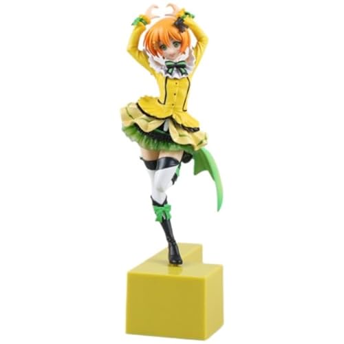 REOZIGN Figur Rin Hoshizora stehend, 23 cm, PVC, handgefertigt, Cartoon-Figur, Manga, Videospiel, Statue, Sammlung, Geschenk zum Basteln von REOZIGN