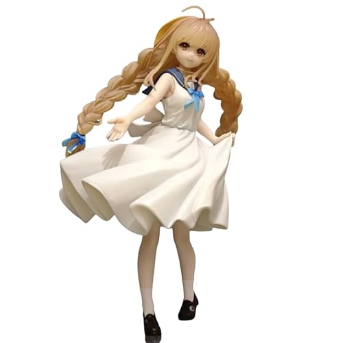 REOZIGN Figur Shiina Mahiru, Stehende Matrosenuniform, Anime Shiina Mahiru, 23 cm, handgefertigt, aus PVC, Spielmodell, Dekoration, Bastelgeschenk von REOZIGN