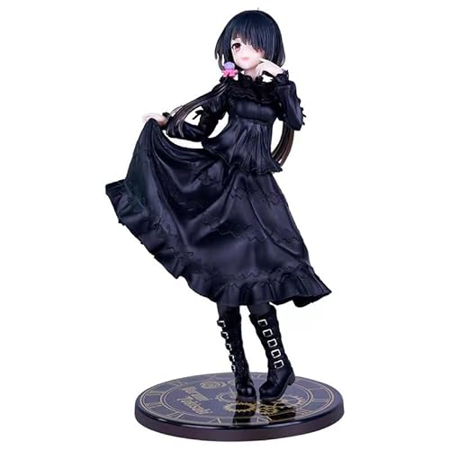 REOZIGN Figur Tokisaki Kurumi stehend im schwarzen Kleid, bewegliche Figur, 20 cm aus PVC, Sammlermodell, Handwerk, Geschenk REOZIGN Figur Tokisaki Kurumi stehend im schwarzen Kleid, bewegliche Figur, 20 cm aus PVC, Sammlermodell, Handwerk, Geschenk von REOZIGN