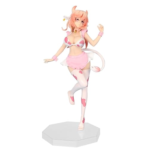 REOZIGN Figur der Dienstmädchen in Uniform, bewegliche Figur 25 cm aus PVC, Cosplay, Handwerk, Geschenk für Anime-Fans (b) von REOZIGN