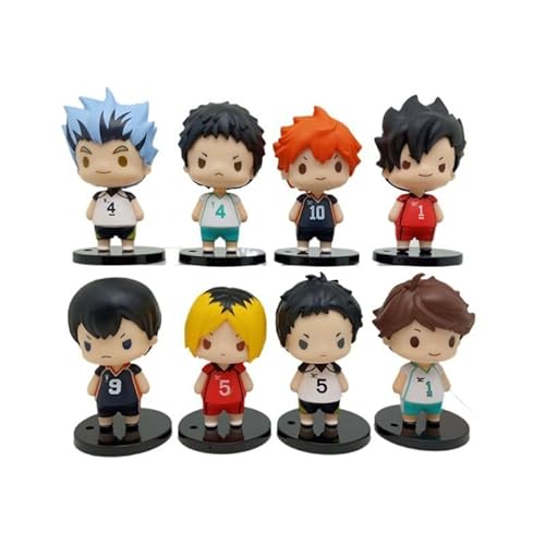 REOZIGN Figur von Volleyballjunge, 8 Stile, Doudouyan-Figuren, Volleyball-Jungen, 8 cm, aus PVC, zum Sammeln, Geschenk für Anime-Fans REOZIGN Figur von Volleyballjunge, 8 Stile, Doudouyan-Figuren, Volleyball-Jungen, 8 cm, aus PVC, zum Sammeln, Geschenk für Anime-Fans von REOZIGN