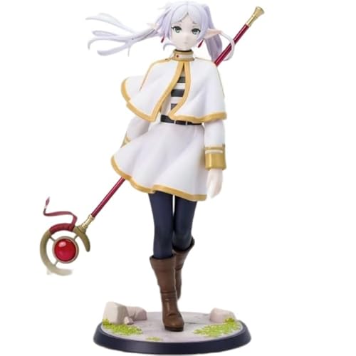 REOZIGN Frieren Figur, Anime-Figur Frieren stehend, 25 cm, aus PVC, Cosplay-Modell, zum Sammeln, Basteln, Geschenk für Anime-Fans REOZIGN Frieren Figur, Anime-Figur Frieren stehend, 25 cm, aus PVC, Cosplay-Modell, zum Sammeln, Basteln, Geschenk für Anime-Fans von REOZIGN
