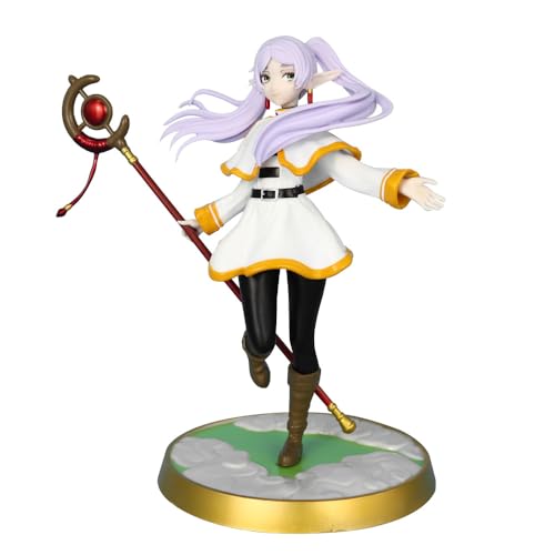 REOZIGN Frieren Figur, stehend, Action-Figur, 21 cm, handgefertigt, Dekoration für Anime-Fans REOZIGN Frieren Figur, stehend, Action-Figur, 21 cm, handgefertigt, Dekoration für Anime-Fans von REOZIGN
