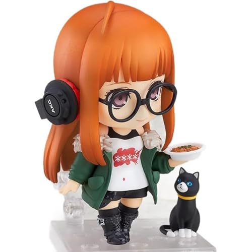 REOZIGN Futaba Sakura Figur, stehend, Q-Version, Mobile, Futaba Sakura Figur, 10 cm, Anime, Spielfigur, Dekoration, Geschenk von REOZIGN