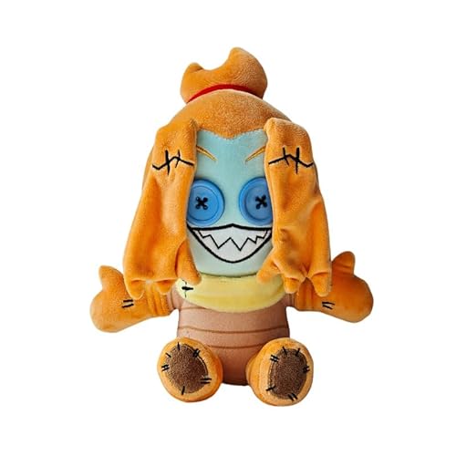 REOZIGN Gaslight District Plüschtier, kurze sitzende Puppe, 24 cm, aus PP-Baumwolle, handgefertigt, Cosplay, Sammlermodell, Handwerk, Geschenk (4) von REOZIGN