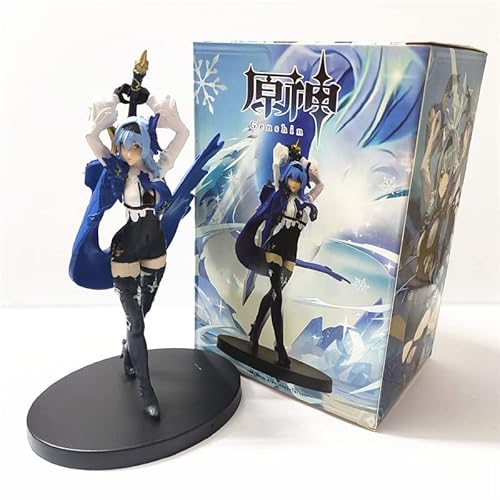 REOZIGN Genshin Impact Figur, Klee, EULA Action-Figur Cartoon Puppe Spielzeug Anime PVC Action-Figur Dekoration für Anime-Fans (Yura 18 cm) von REOZIGN